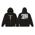 THAT'S A AWFUL LOT OF COUGH SYRUP Crucifixion Graphic Pullover Hoodie
