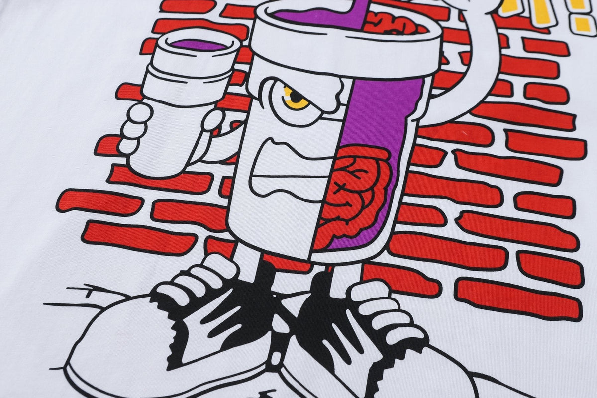 THAT'S A AWFUL LOT OF COUGH SYRUP White Graphic T-Shirt