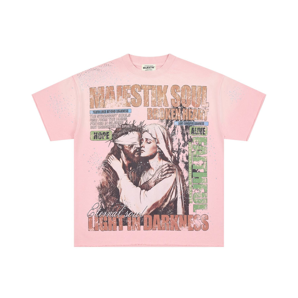 MAJESTIK Soul Graphic Short-Sleeve T-Shirt