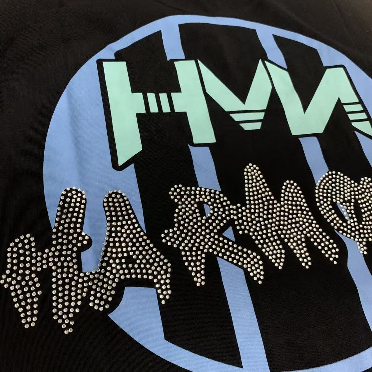 HARMONY Skeleton Guitar Graphic T-Shirt