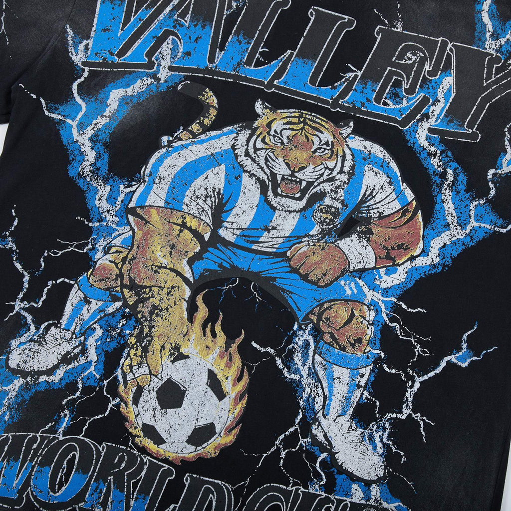 VALE USA World Cup Tiger Soccer Graphic T-Shirt