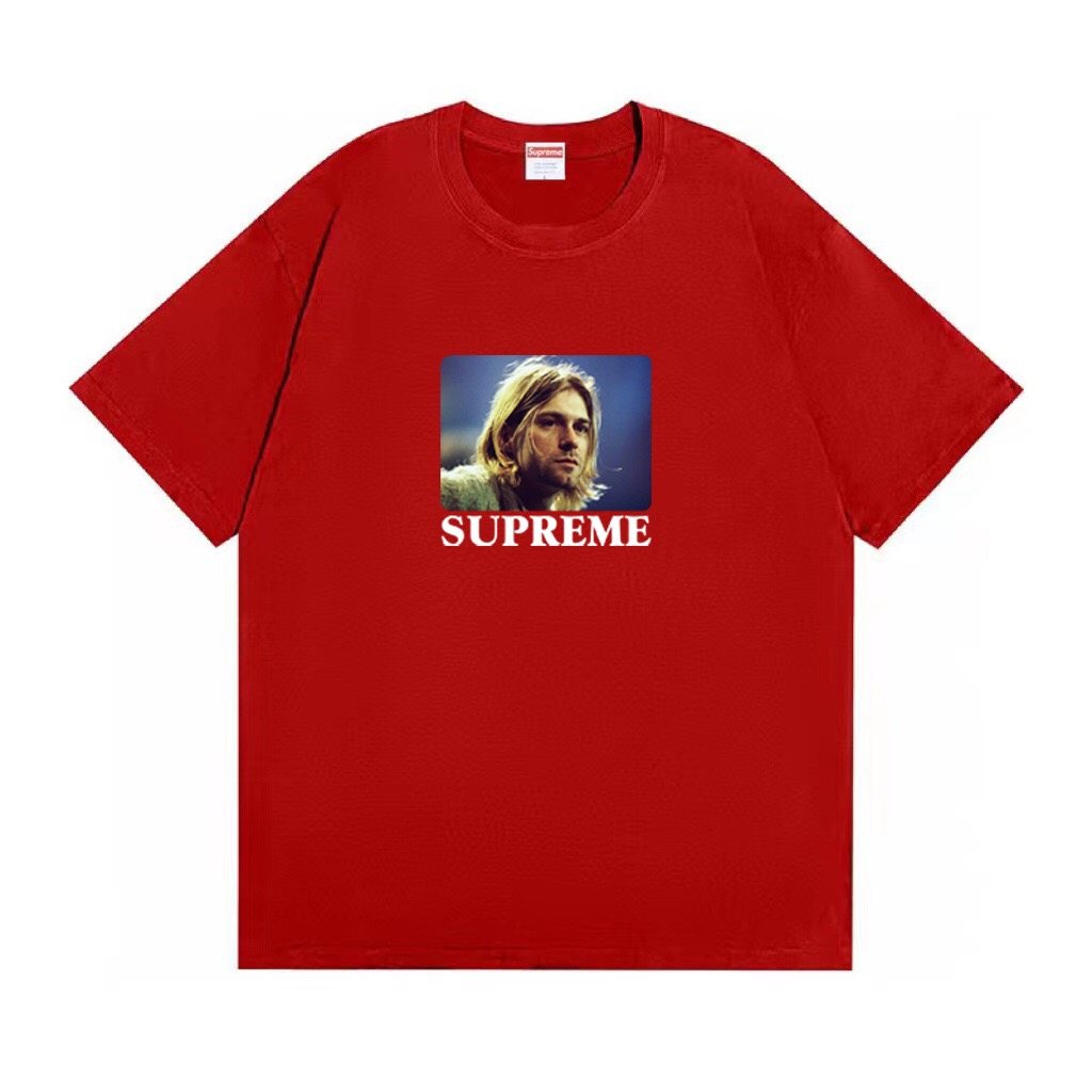 Supreme Kurt Cobain Portrait Graphic T-Shirt
