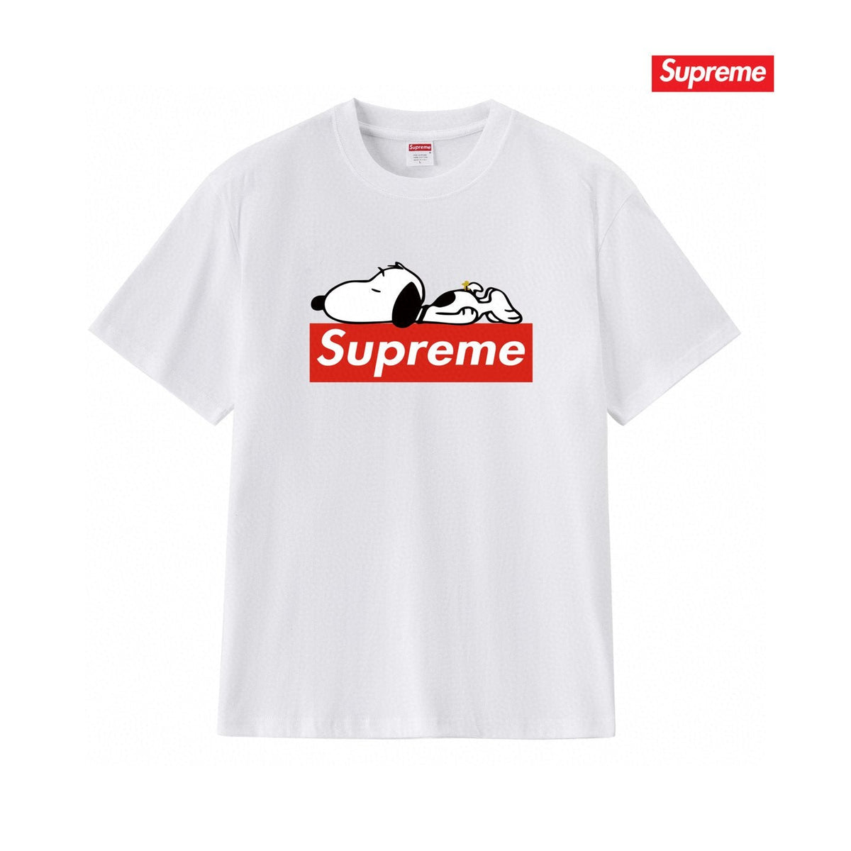 Supreme Snoopy Graphic Short-Sleeve T-Shirt