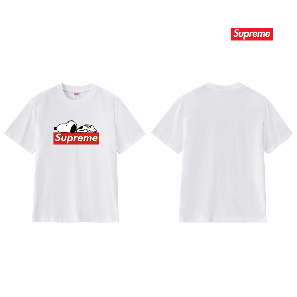 Supreme Snoopy Graphic Short-Sleeve T-Shirt
