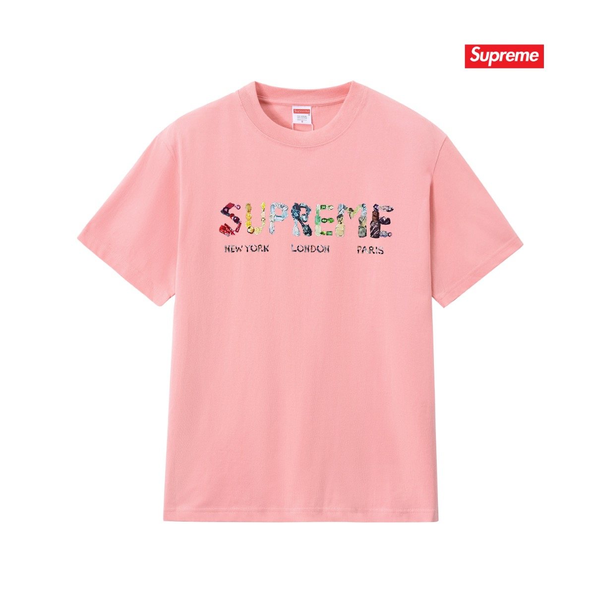 Supreme Chest Graphic Short-Sleeve T-Shirt