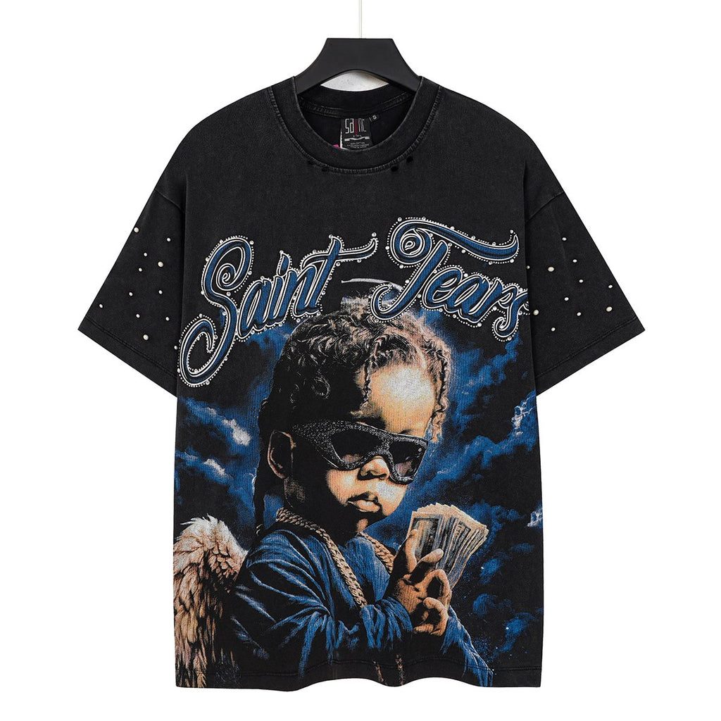 SAINT Tears Graphic Short-Sleeve T-Shirt