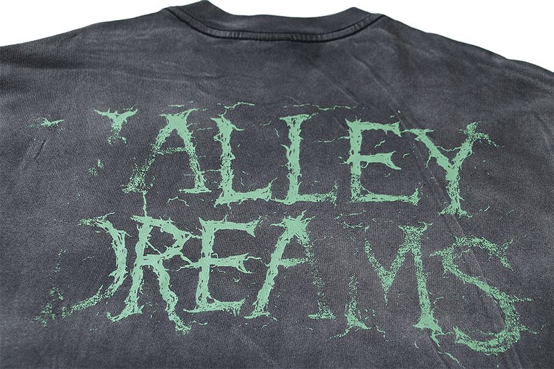 VALE USA Grim Reaper Graphic T-Shirt - Charcoal Black