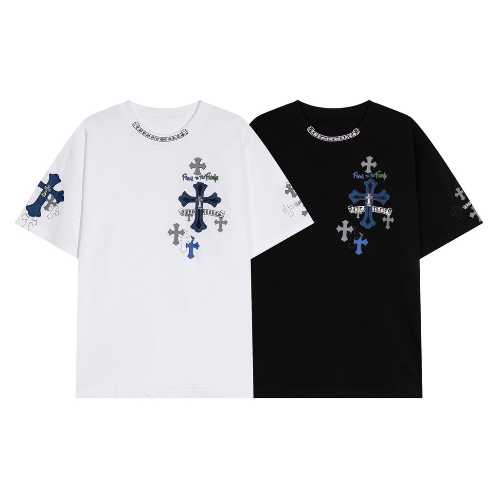 Chrome Hearts Cross Graphic Short-Sleeve T-Shirt