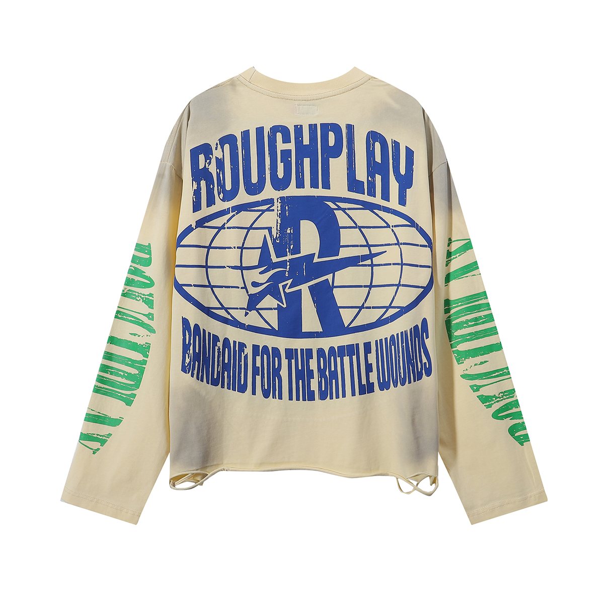 Rough Play SoulBoy Rhinestone Graphic Long-Sleeve T-Shirt