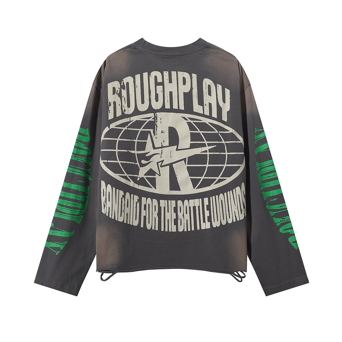 Rough Play SoulBoy Rhinestone Graphic Long-Sleeve T-Shirt