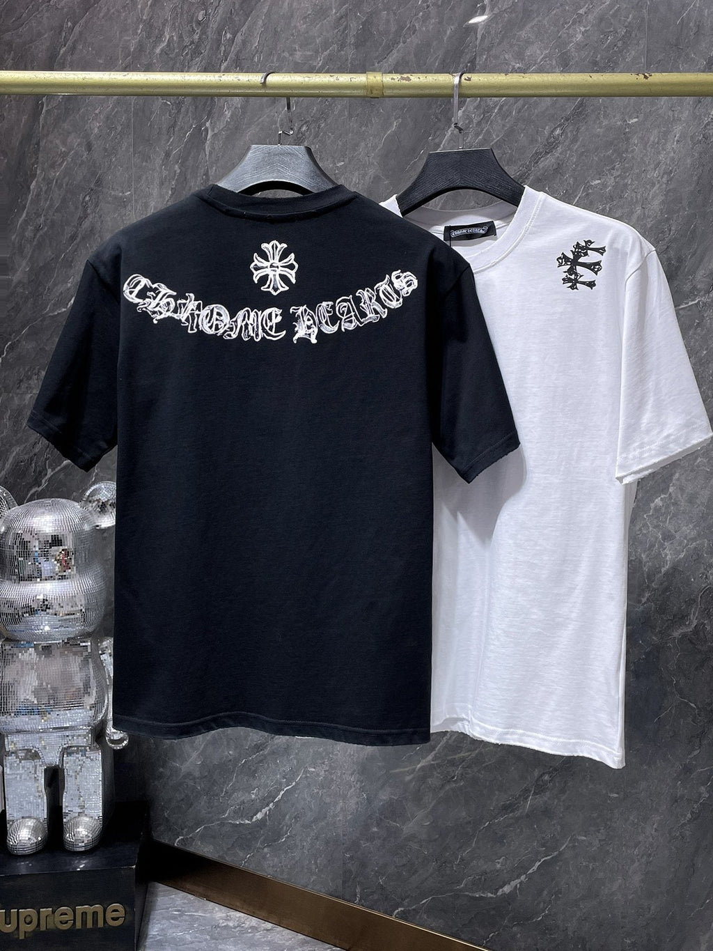 Chrome Hearts Cross Graphic Short-Sleeve T-Shirt
