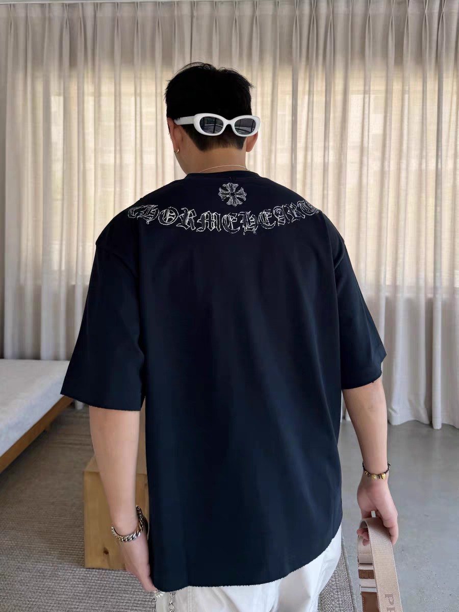 Chrome Hearts Cross Graphic Short-Sleeve T-Shirt