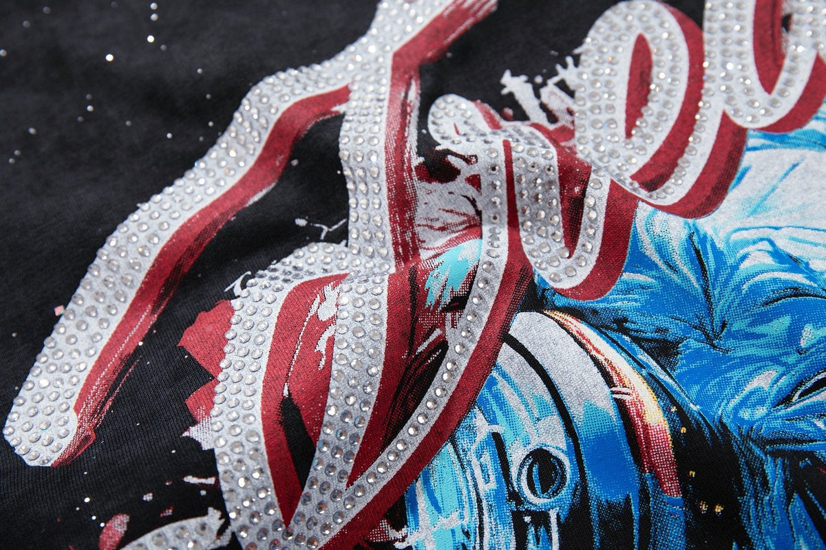 BKYS Revival Dreams Portrait Rhinestone T-Shirt