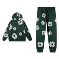 Denim Tears Green Hoodie & Sweatpants Set