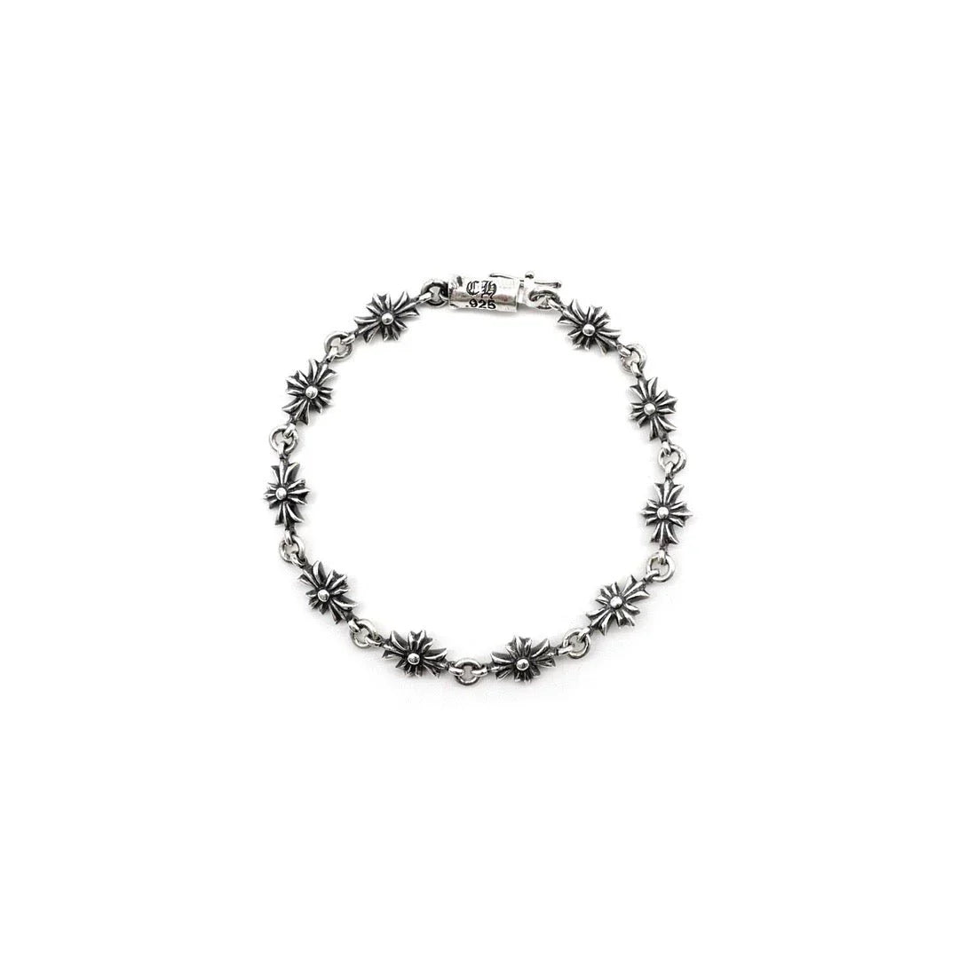 Chrome Hearts Silver Tiny E Bracelet