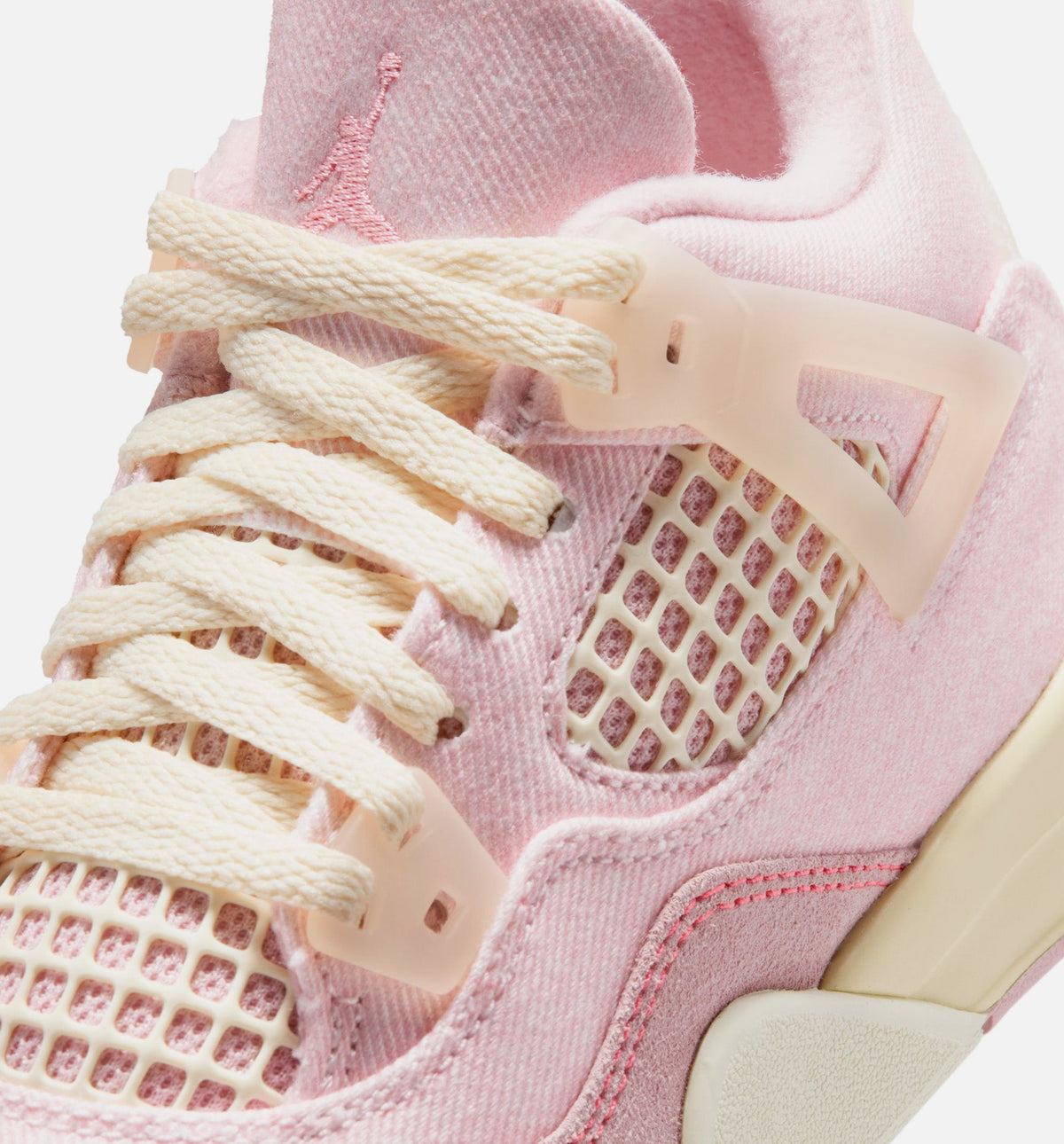 Air Jordan 4 Retro Pink Pearl Preschool Girls' Sneakers - Pearl Pink / Pink / Off-White