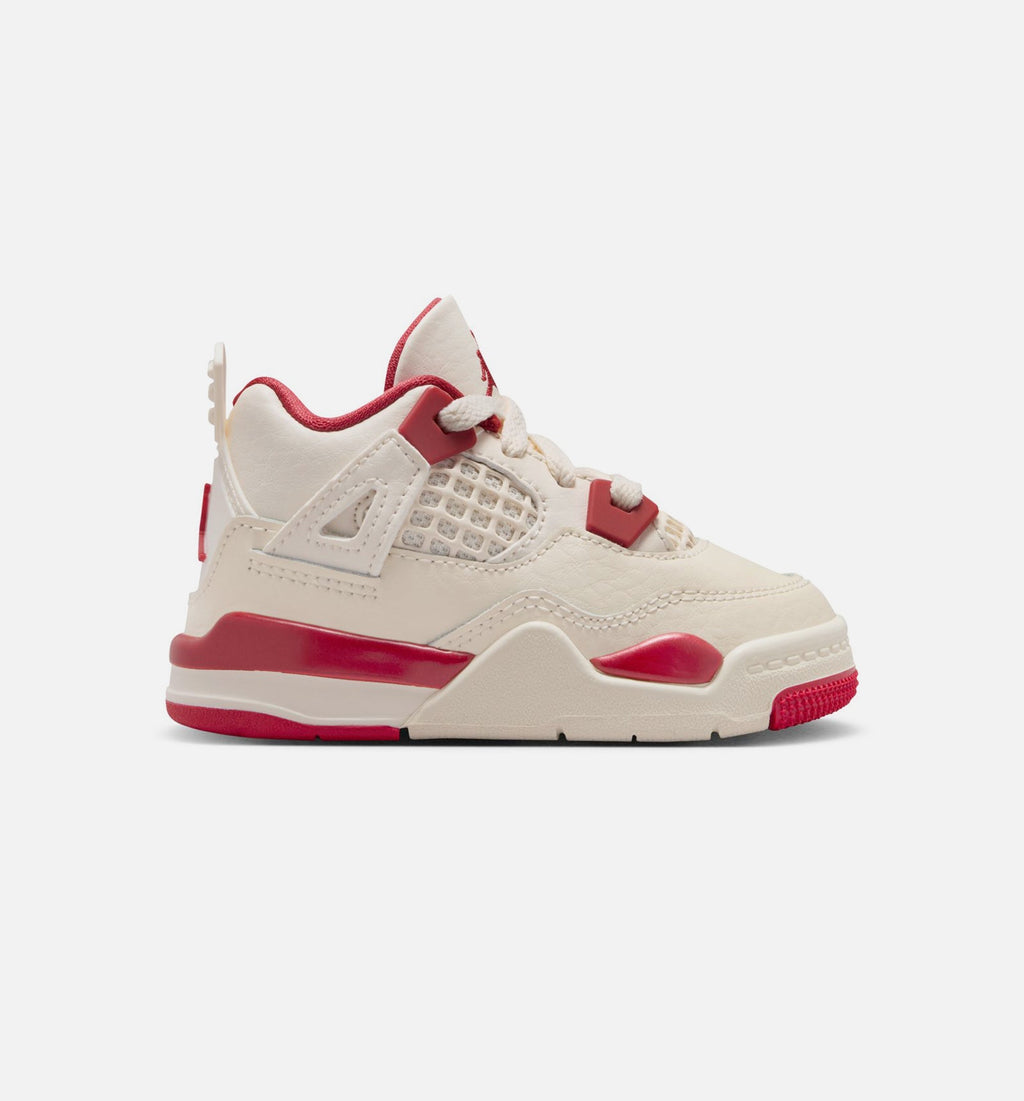 Air Jordan 4 Retro Valentine's Day Infant/Toddler Sneakers