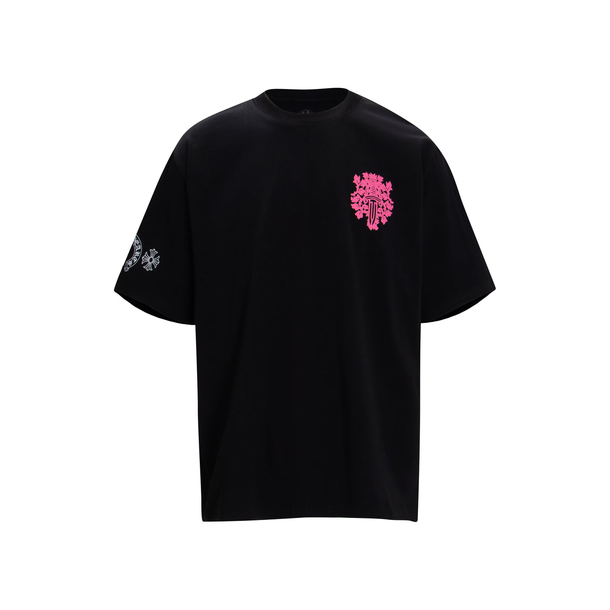 Chrome Hearts Script Dagger Logo Short Sleeve Tee 6025