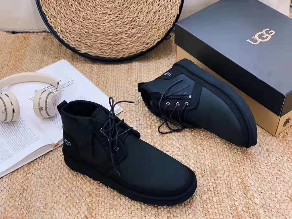 Black Neumel Zip Upgrade Boots — New Arrival | In Stock