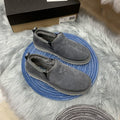 Grey Men’s Slip-On Low-Top Sneakers — New Arrival | In Stock