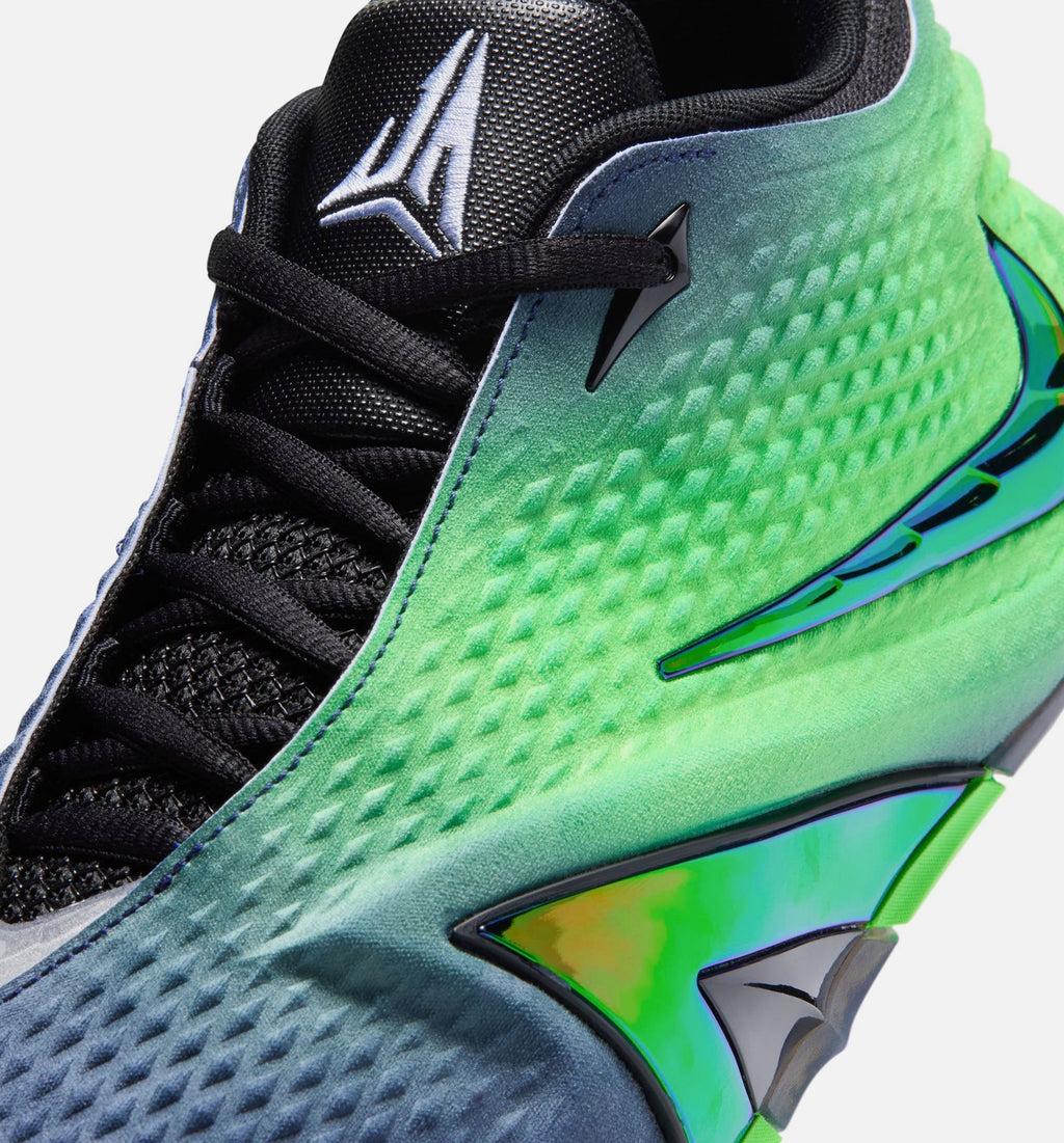 Nike Ja 4 "Nightmare" Men's Shoe – Obsidian/Black/Voltage Green/Metallic Silver