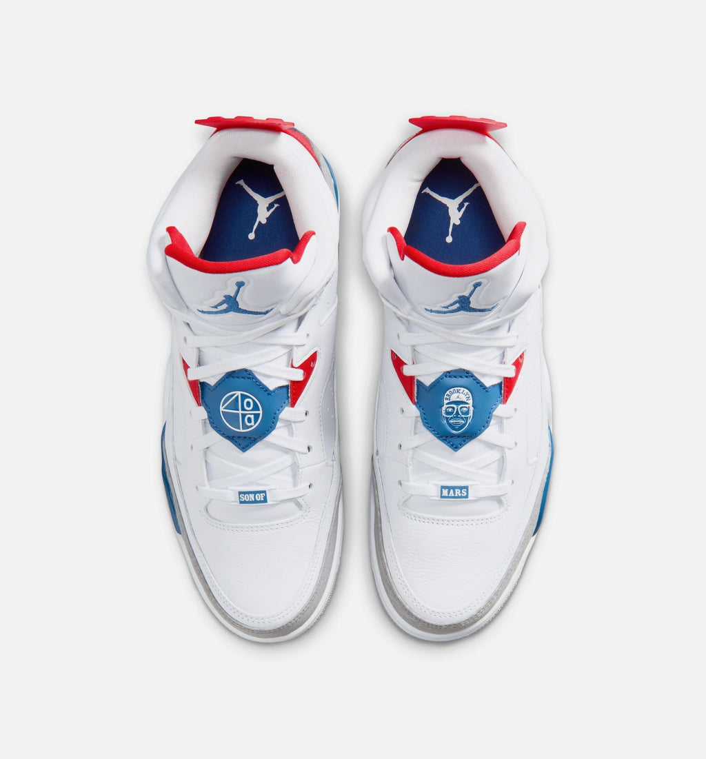 Son of Mars Low Men's Shoes - White/Varsity Red/Light Smoke Grey/True Blue