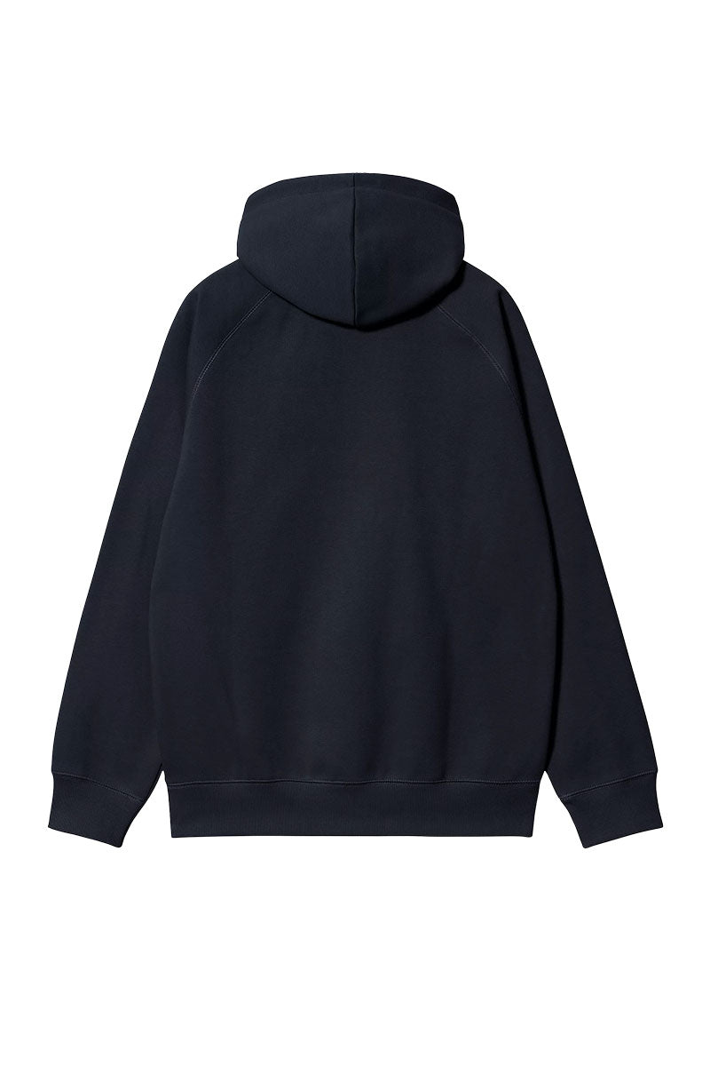 CARHARTT WIP CHASE HOODED SWEAT Dark Navy / Gold