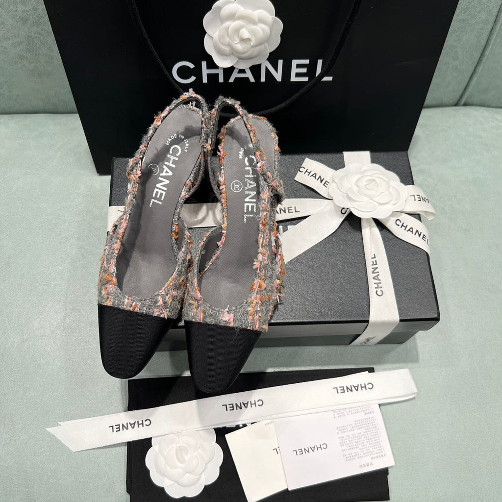 Chanel 2022 Spring/Summer Slingback Sandals