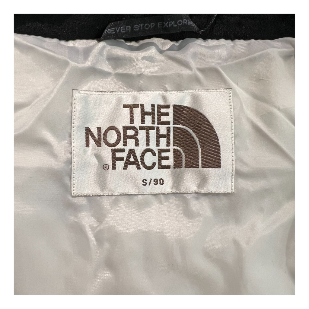 The North Face Color Block Hooded Long Puffer Coat | Grey | Women's Winter Coat