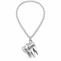 Vivienne Westwood Style Tooth Orb Pendant Necklace