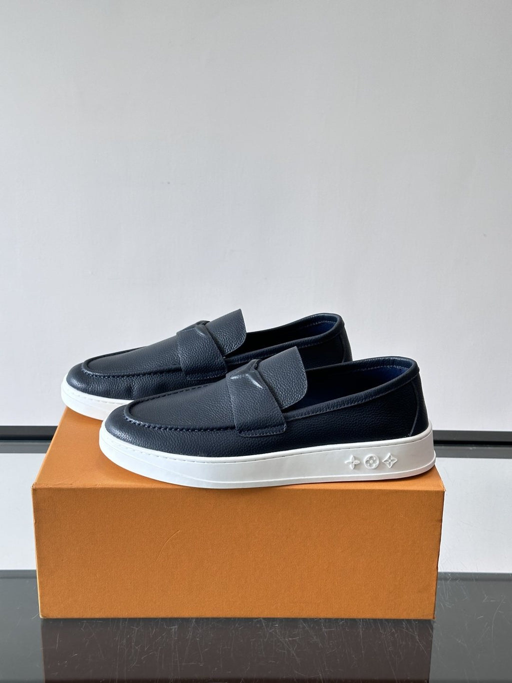 Louis Vuitton Black Platform Loafers