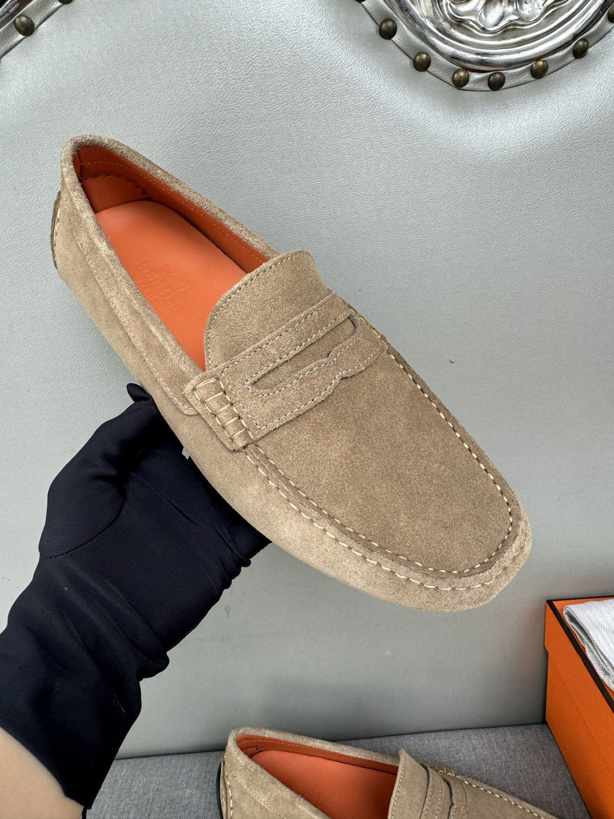 Hermès Men's Driving Loafers