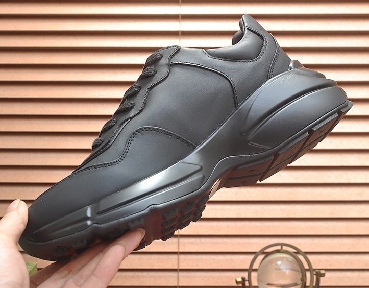 Gucci Tonal Chunky Low-Top Sneakers