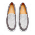 Dior Patterned Vamp Slip-On Shoes