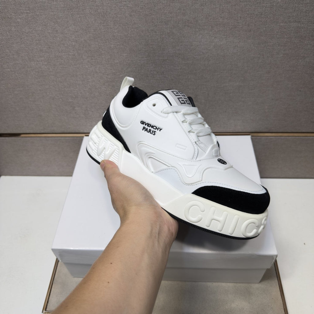Givenchy Men's Layered Panel Sneakers