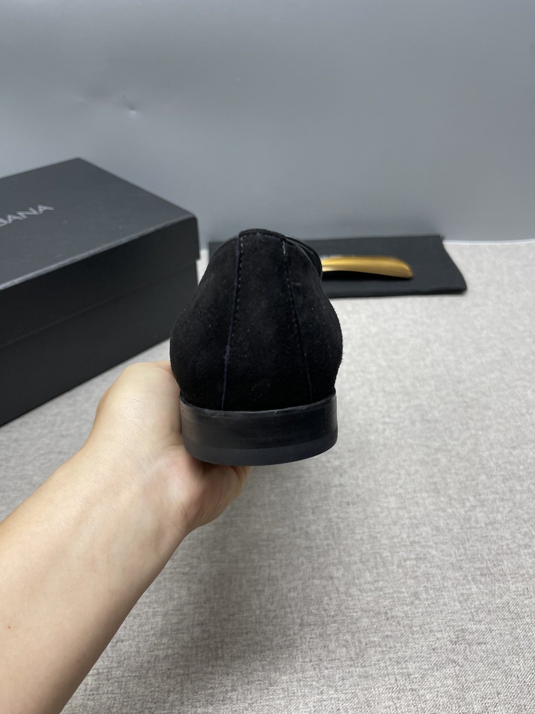 Dolce & Gabbana Men's Crown Embroidered Loafers