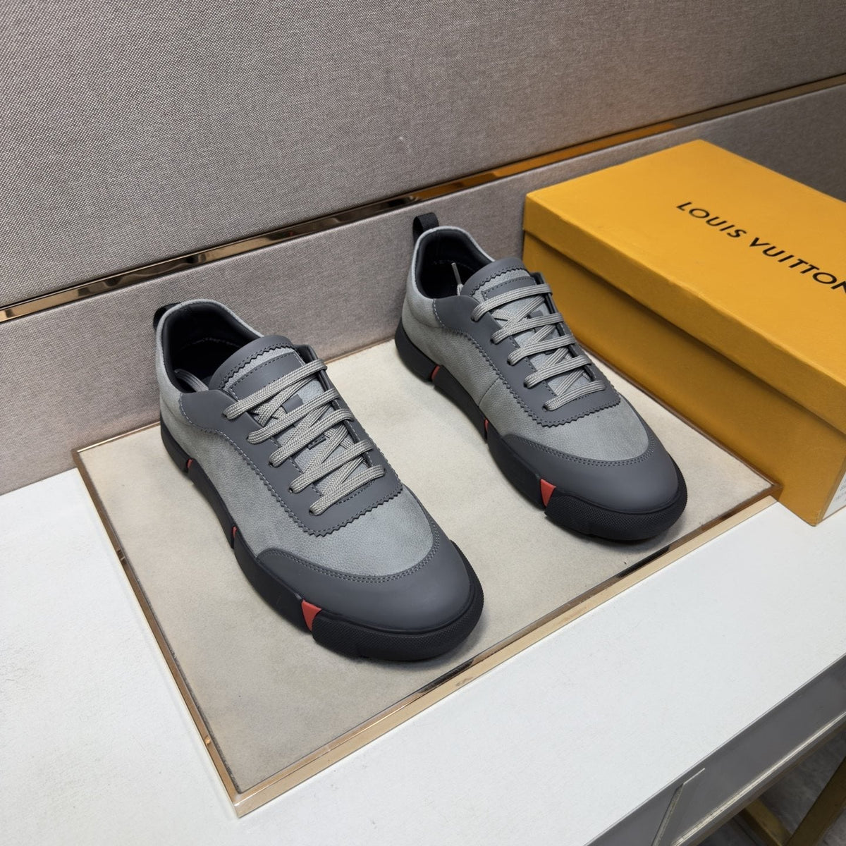 Louis Vuitton Men's Paneled Low-Top Sneakers