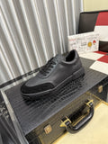 Dolce & Gabbana Low-Top Lace-Up Sneakers - Rounded Toe