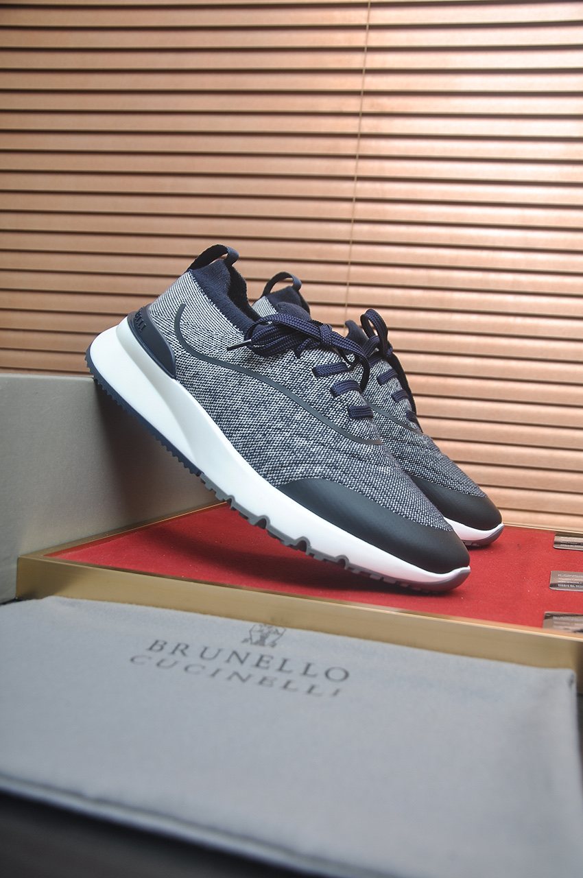 Brunello Cucinelli Low-Top Suede Sneakers
