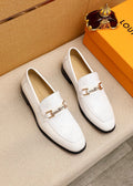 Louis Vuitton Men's Textured Bar Loafers